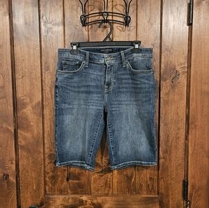 Lucky Brand Dark Wash Bermuda Denim Shorts - 6